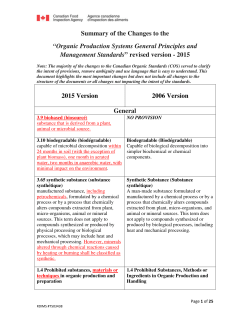 to view and/or a  - Canadian Organic Grower Magazine