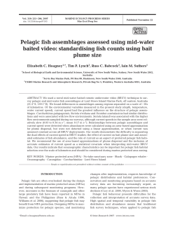 Pelagic fish assemblages assessed using mid