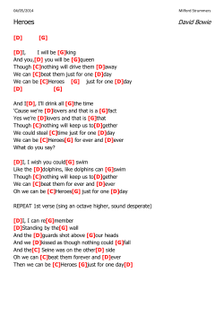 Heroes - Milford Strummers