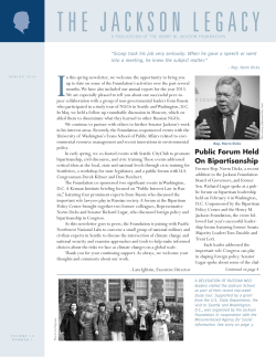 Newsletter / Annual Report 2013