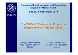 Empowerment in Mental Health