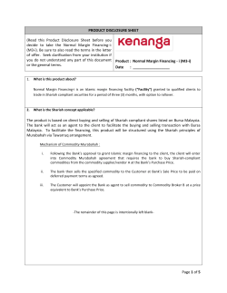 Normal Margin Financing