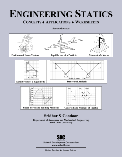 978-1-58503-411-6 -- Engineering Statics