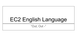 EC2 English Language Out, Out