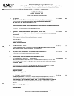 January 20, 2015 - Amazon Web Services