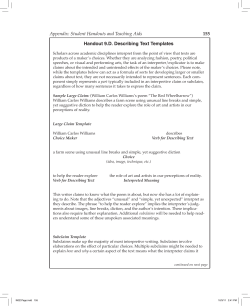 Appendix: Student Handouts and Teaching Aids 155