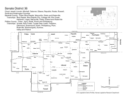 Senate District Map No. 36