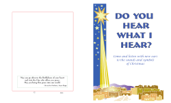 Come and listen with new ears to the sounds and symbols of