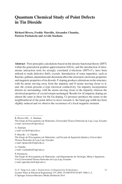 Quantum Chemical Study of Point Defects in Tin Dioxide