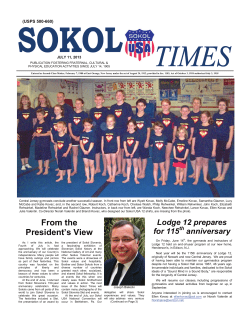 From the President`s View