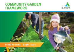 Community Garden Framework
