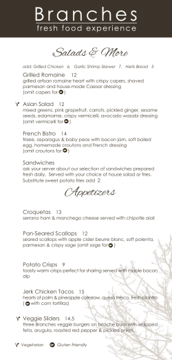 - Branches Fresh Food