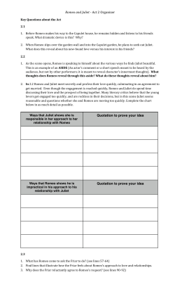 Act Two Organizer