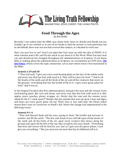 READ MORE - The Living Truth Fellowship