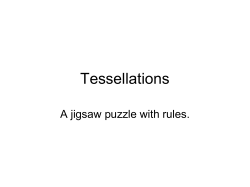 Tessellations