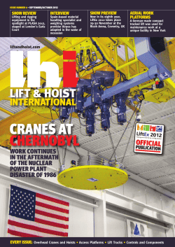 cranes at chernobyl