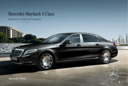 Mercedes-Maybach S-Class - Mercedes-Benz