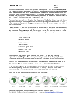 Pangaea Flip Book - askmrcscience.net