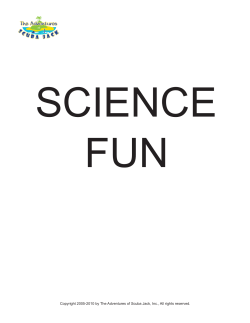 Science Fun - Adventures of Scuba Jack