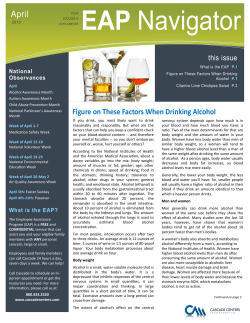 Figure on These Factors When Drinking Alcohol