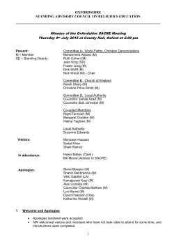 July 2015 - Oxfordshire County Council