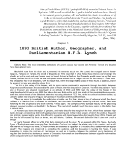 1893 H.F.B. Lynch - Noah`s Ark Search