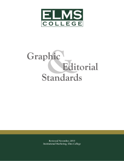 Graphic and Editorial Standards
