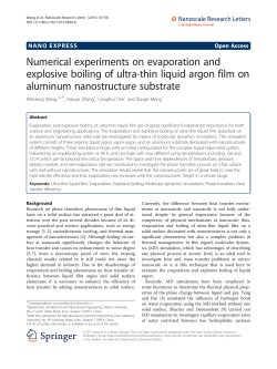 Numerical experiments on evaporation and explosive boiling of ultra