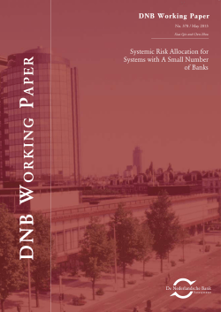 Systemic Risk Allocation for Systems with A Small Number of