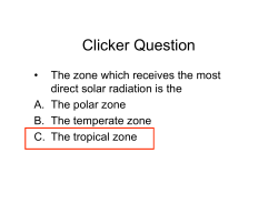 Clicker questions