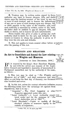 An Act to Consolidate and Amend the Law relating 6 Edw