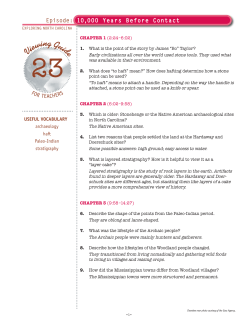 Teacher Guide - North Carolina Museum of Natural Sciences
