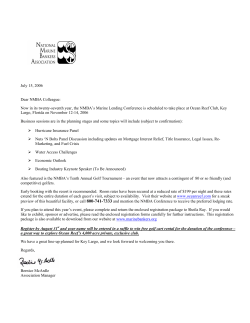 July 15, 2006 Dear NMBA Colleague