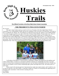 THE PRESIDENT`S TWO CENTS WORTH