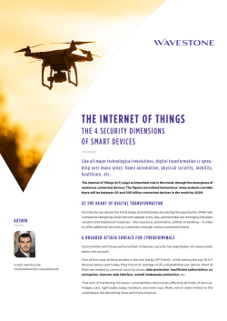 the internet of things