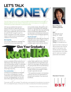 Give Your Graduate a - Lets Talk Money&reg; Newsletters