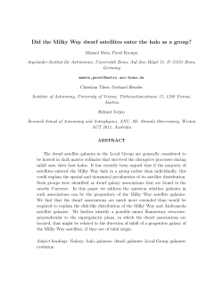 Did the Milky Way dwarf satellites enter the halo as a group?