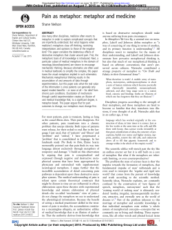 Figure 2 - Medical Humanities