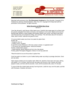 Italian Escarole and White Bean Soup