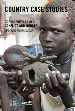 Country Case - Welthungerhilfe