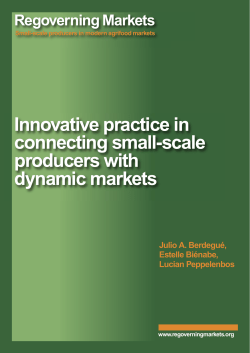 Innovative practice in connecting small