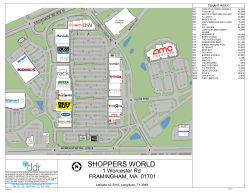 Shoppers World - Framingham, Massachusetts