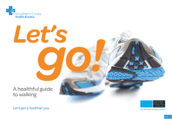 A healthful guide to walking