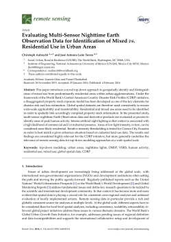 Evaluating Multi-Sensor Nighttime Earth Observation Data for
