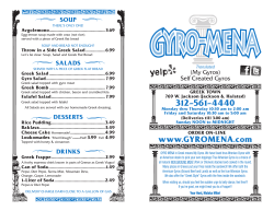 gyros - Gyro-Mena
