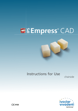IPS Empress CAD - Ivoclar Vivadent Australia