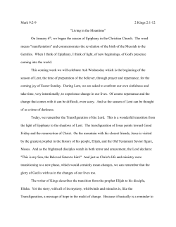 Living in the Meantime - Nazareth Presbyterian Church