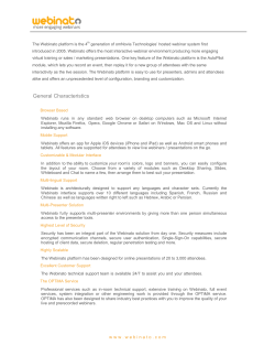 Full List of Features