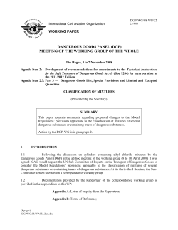 Classification of Mixtures