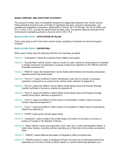 Code of Colorado Regulations - Colorado Secretary of State